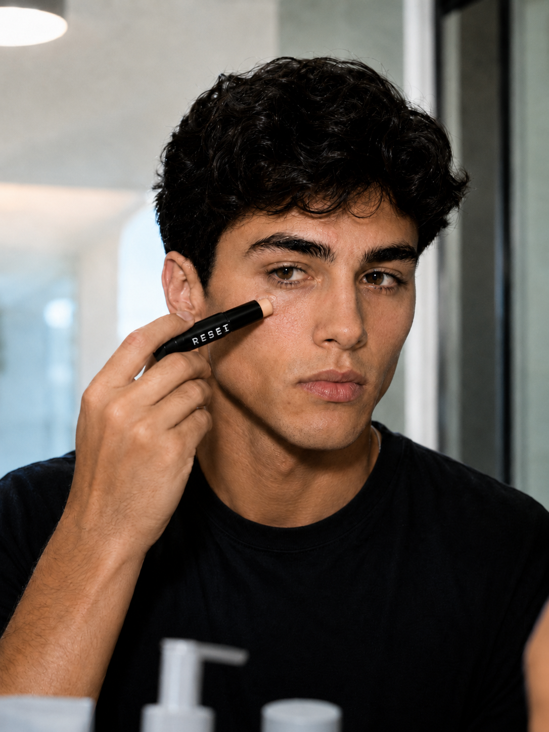 Applying Reset to skin
